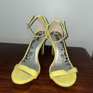 Yellow High Heels